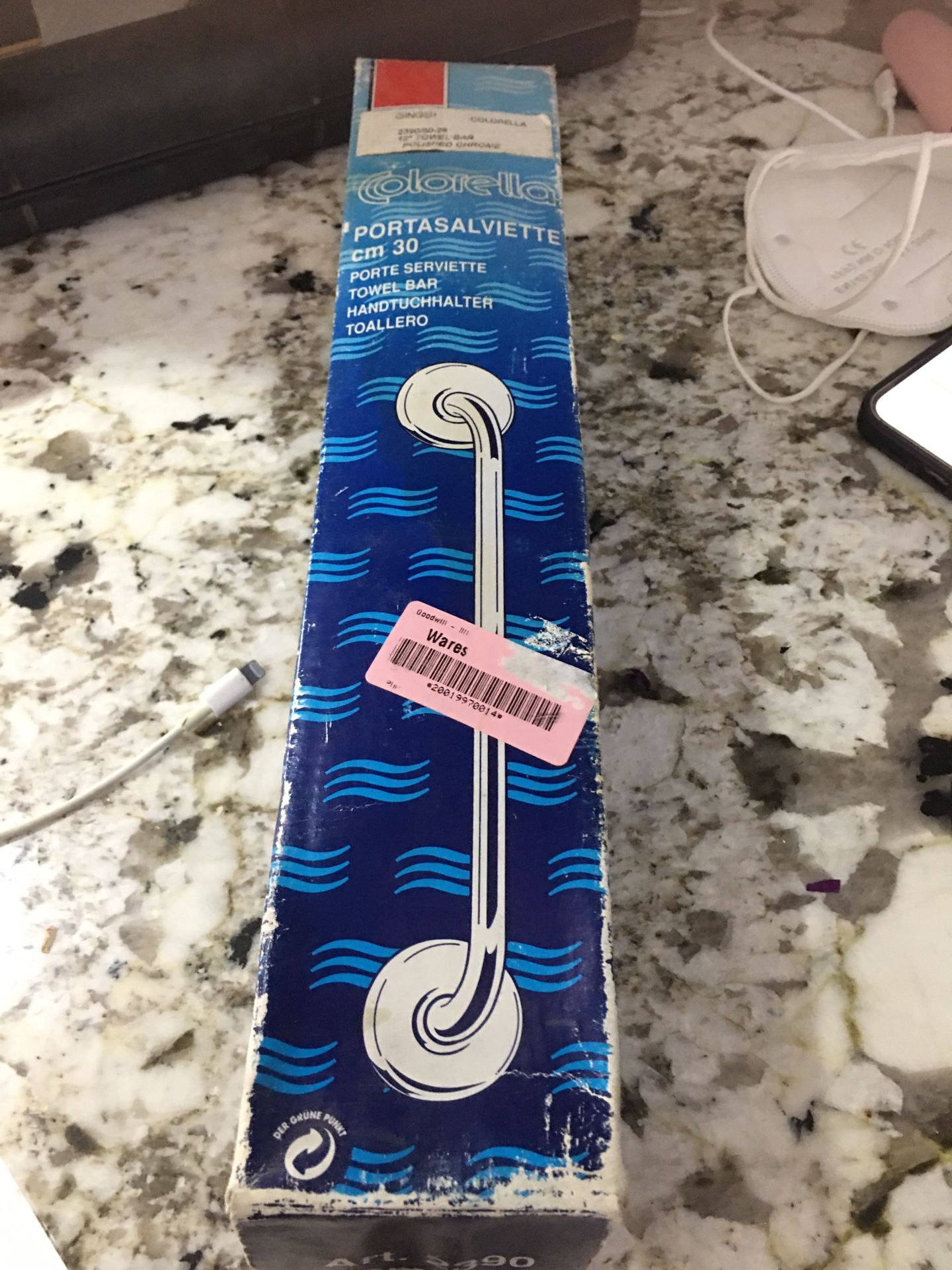 12 Inch Towel Bar Chrome