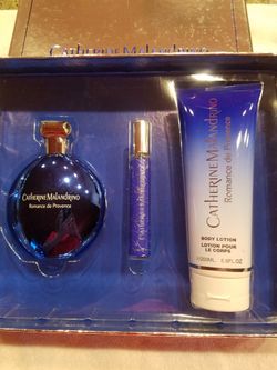 GRAD GIFT!! CATHERINE MALANDRINO ROMANCE DE PROVENCE 3-PC GIFT SET $25  CHRISTMAS GIFT!!