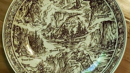 Yosemite National Park Commemorative Plate