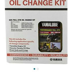 Brand New Yamalube SxS Full -Syn Oil Change Kit $40