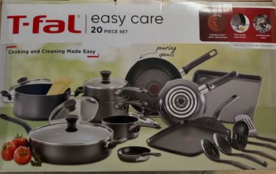 T-fal 20 piece cookware set