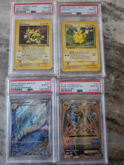 PSA 10 Pokemon Cards! Market prices. Make an offer! 

Zelle is preferred.