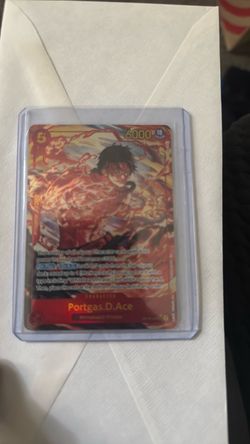 Portgas D. Ace One Piece Trading Card