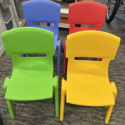 Brand New Kids Chairs, Stackable Plastic Chair 