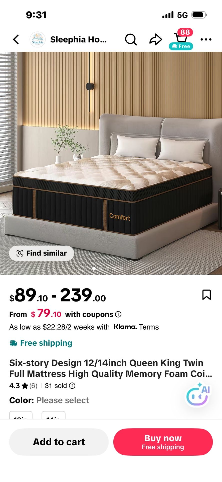 Mattress