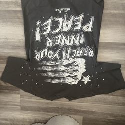 Black Reach You Inner Peace Hellstar Shirt 