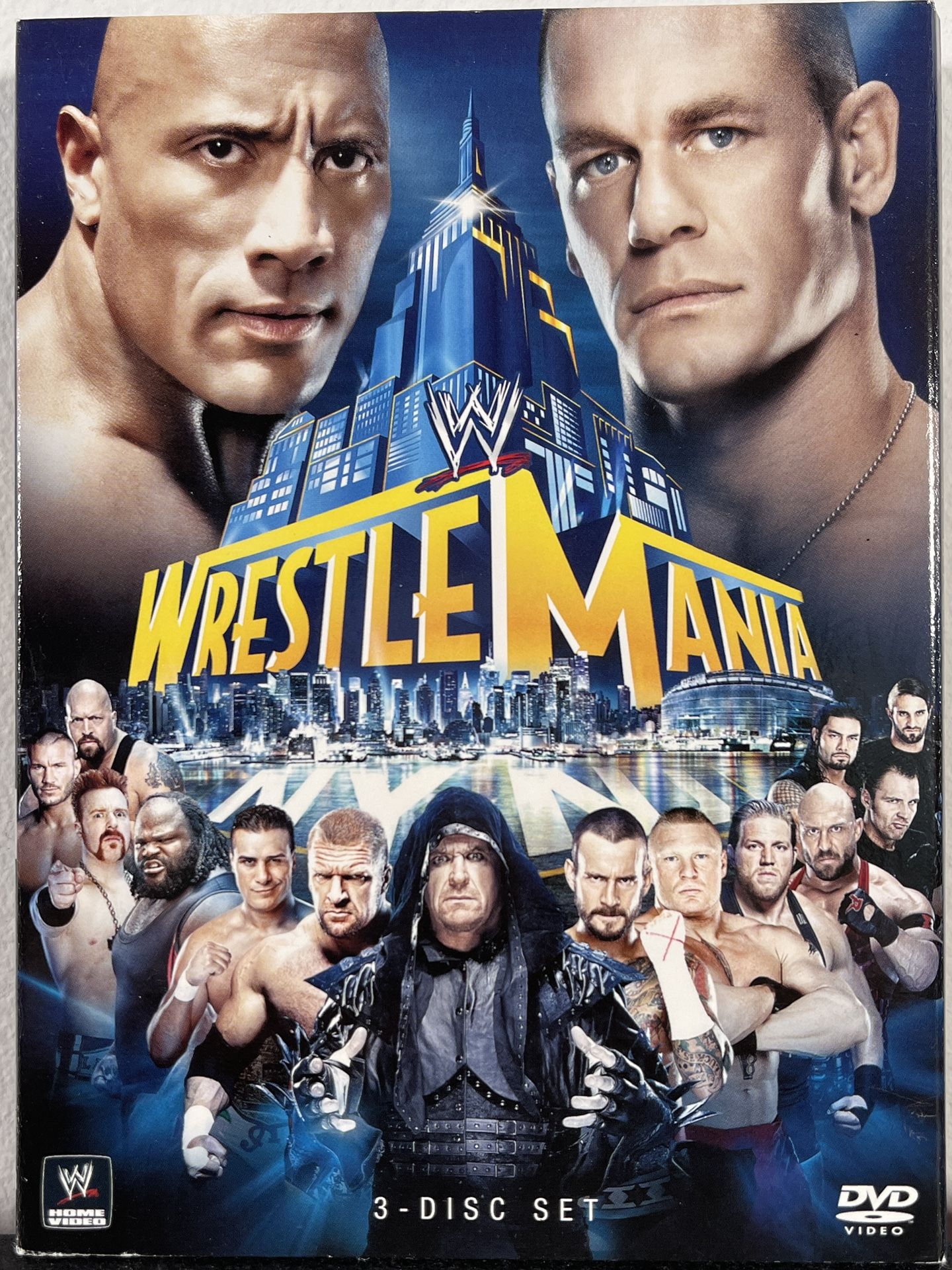 スポーツ・フィットネス WWF WWE DVD WWE Wrestlemania XXVIX 29 + Hall of Fame Ceremony 3 Disc WWF