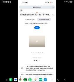 Mint condition Apple MacBook air
