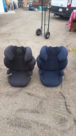 Premium CYBEX Solution Z-Fix High-Back Booster Seat