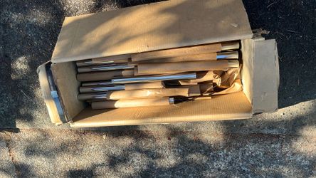 20 + chrome steel 12” x 1” tubes