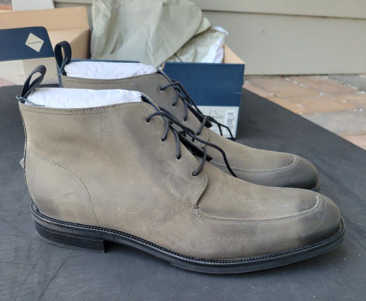 Cole Haan Men's “Wagner Grand Apron Chukka” Waterproof Boots Size 10.5