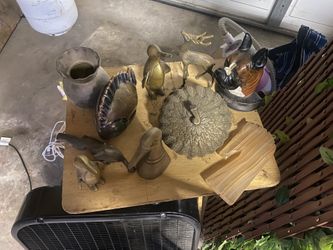 Antique Copper Mexican Decorations