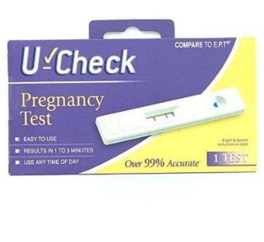 U CHECK PREGNANCY TEST