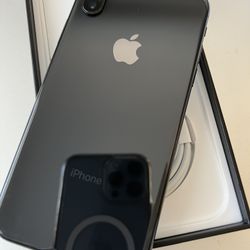 Iphone X 256GB ANY CARRIER JET GREY