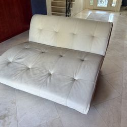 Modern EQ3 Chaise Lounge / Futon - Convertible Sofa 💰 Asking $200 OBO (Or Best Offer)