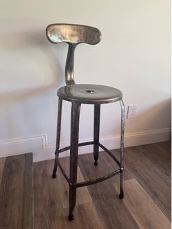 Designer Bar Stool Nicolle by Lumens. Great Shape. Located in East Boca.
