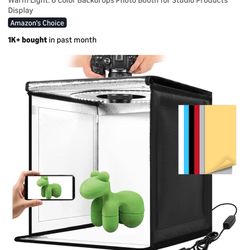 Photography Light Box 12X12" Dimmable LED