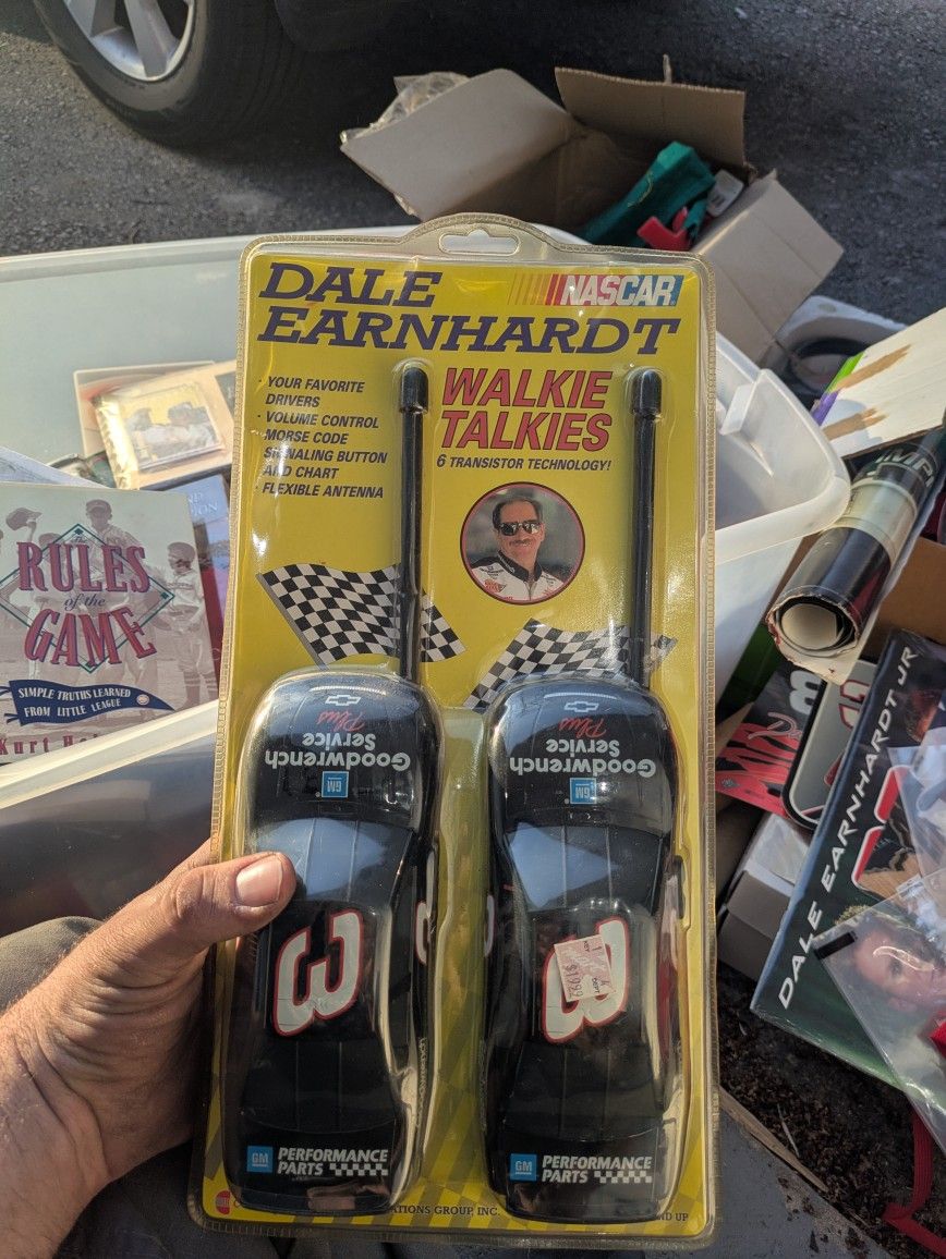 Dale Earnhardt Walkie Talkies.