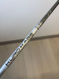 Mitsubishi Rayon Kuro Kage 65g A Flex Graphite Shaft, 35" Length, .370" Tip