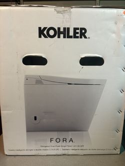 Kohler Fora One-piece Elongated Smart Toilet, Dual-flush. New In Box 