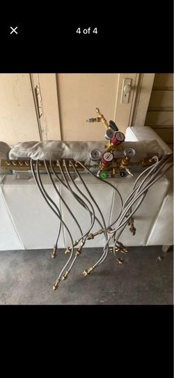Helium Manifold Setup