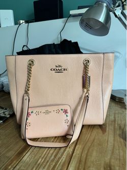 Coach purse and matching wallet