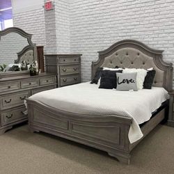 LUXURY 5PC QUEEN BEDROOM SET