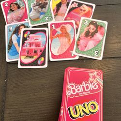 Barbie the Movie Uno Playing Cards