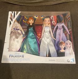 Frozen 2 Anna And Elsa Royal fashion Barbie Dolls