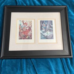 Disney Tinkerbell Framed Lithograph Limited Edition 