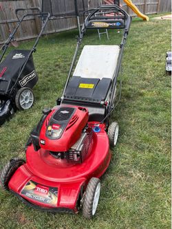 Toro lawn mower personal pace