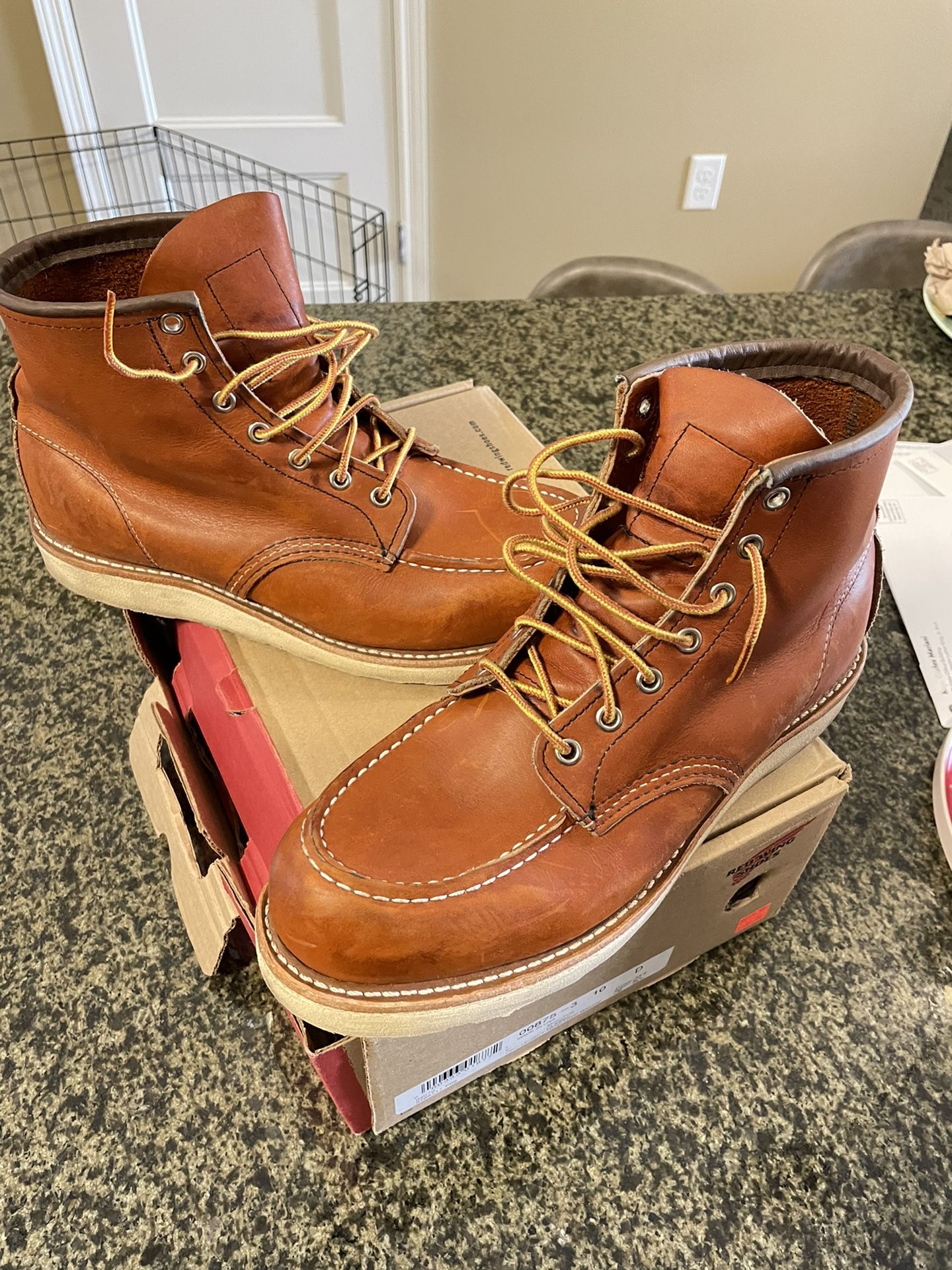 Red Wing Moc Toe 875 Boots