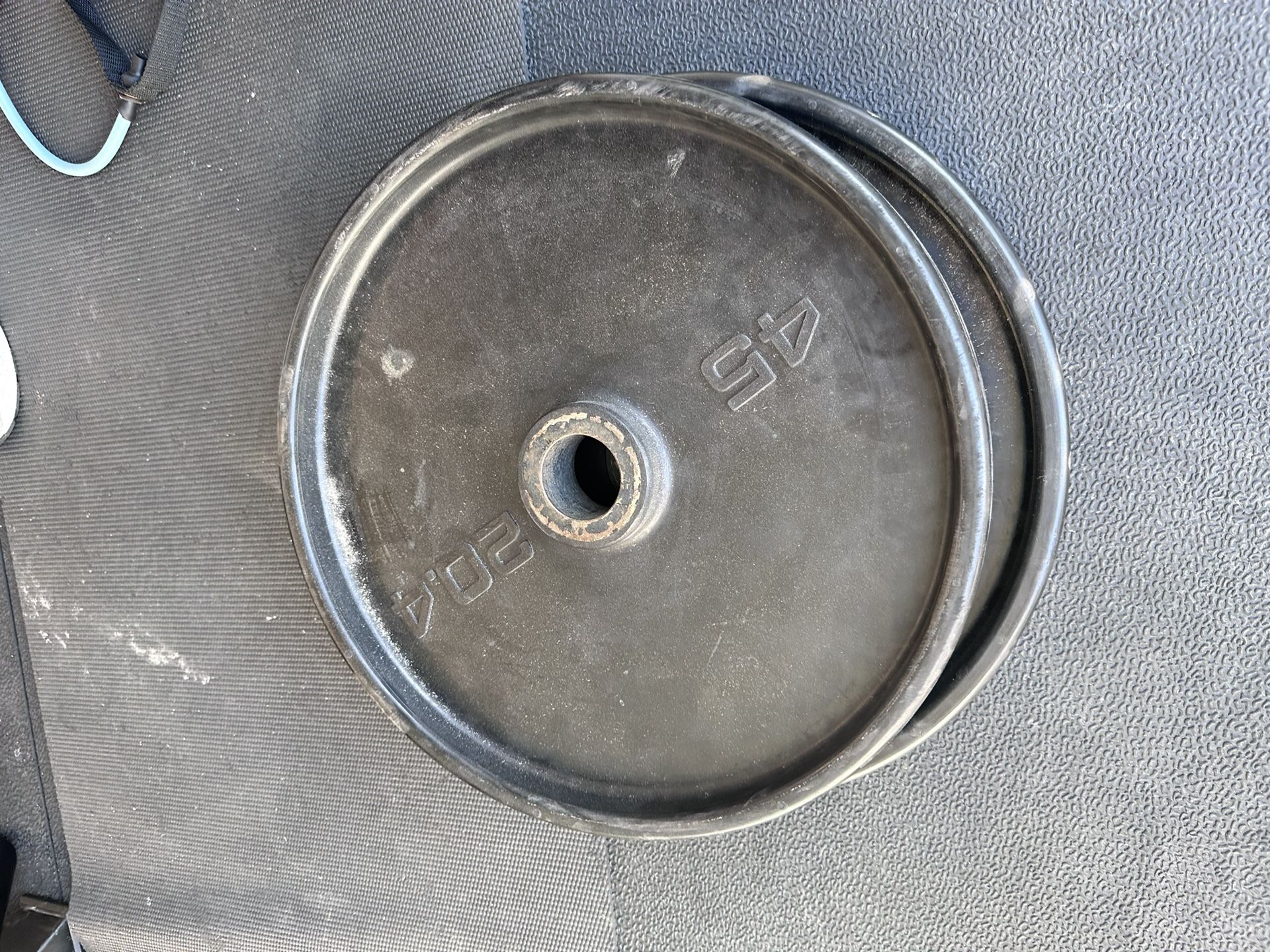 Olympic Plates 2x 45s $100 For The Pair 