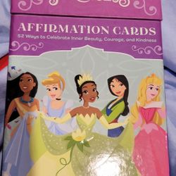 Disney Princess Affirmation Cards