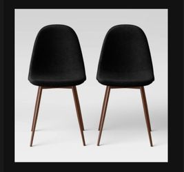 Copley Upholstered Dining Chair Black - Project 62™ - 8 chairs