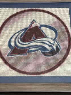 Colorado Avalanche NHL logo Diamond Painting 
