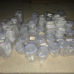 Bulk Set Of Storage Containers 