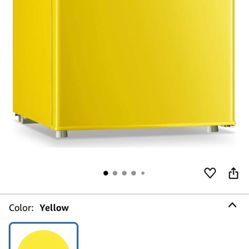 WANAI 1.7 Cu.Ft Mini Fridge with Freezer, Small Fridge with 7 Adjustable Thermostat
