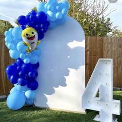 Balloons Marquee Number 