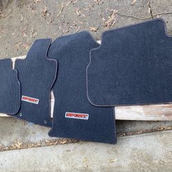 Sport car mat set of Subaru Forester "Sport" carpeted floor mats