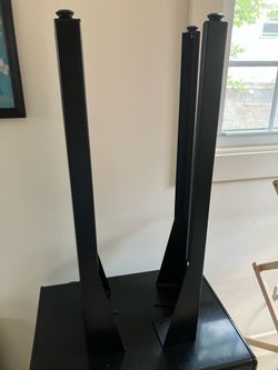 Bold MFG Wedge Desk Legs Matte Black (4)