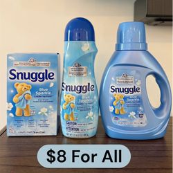 Brand New Snuggle Laundry Bundle- $8 For Everything 