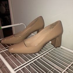 Inez Tan Patent Pumps Size 10 1/2 B