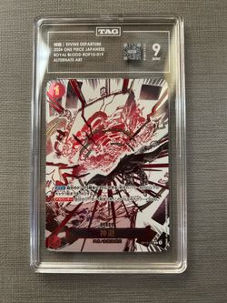 Bandai One Piece CCG Divine Departure OP10-019 Alt Art Japanese TAG Graded