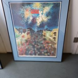 Disney Numbered Lithograph 