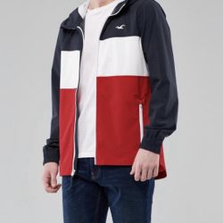 Brand New Mens Windbreaker Size Large & XL With Tags $$$65 