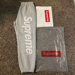 Supreme Sweatpants Grey