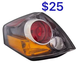 😀 Tail Light Compatible With 10-12 Nissan Altima CAPA Certified Driver Side Halogen Tail Lamp