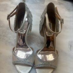 Bartley Mischka  Champagne Sequence Heel