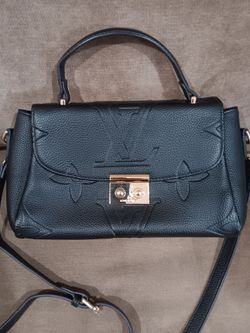 Louis Vuitton Empreinte Leather Handbag Black